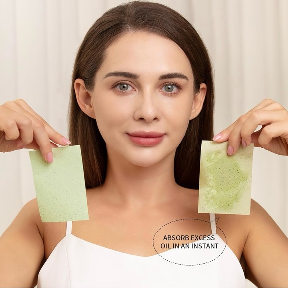 💙🆕💙 Teenitor Oil Blotting 100 Sheets for Face Green Tea Oil Absorbing Tissue - Picture 6 of 6